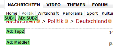 Platzhalter für Werbung