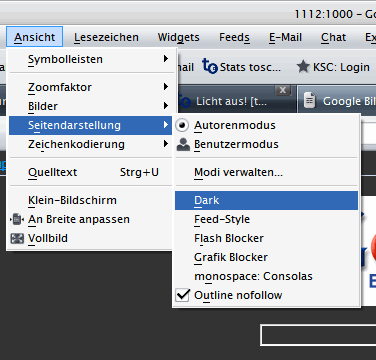 Auswahlmenu Auswahlmenu